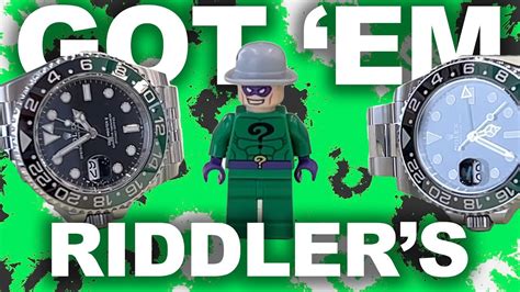 rolex riddler for sale|value of rolex watches.